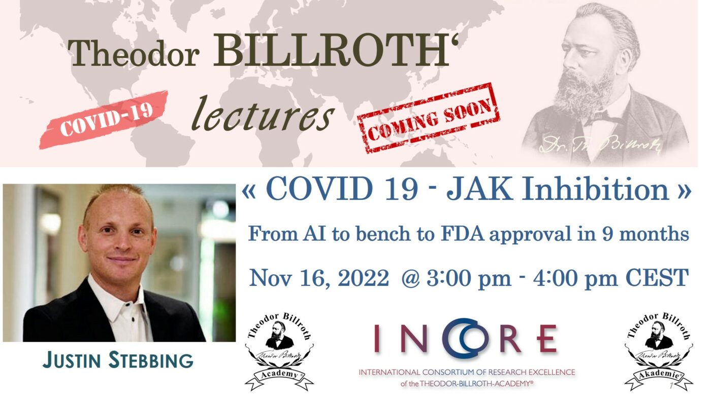 JAK inhibition drug for COVID 19. From AI to bench to regulatory approval in 10 months.